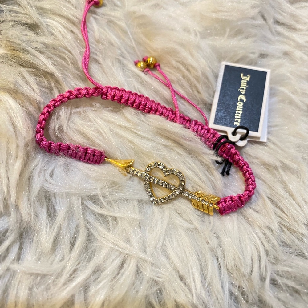 Set of 5,Juicy Couture Heart Arrow Bracelet - Picture 2 of 5